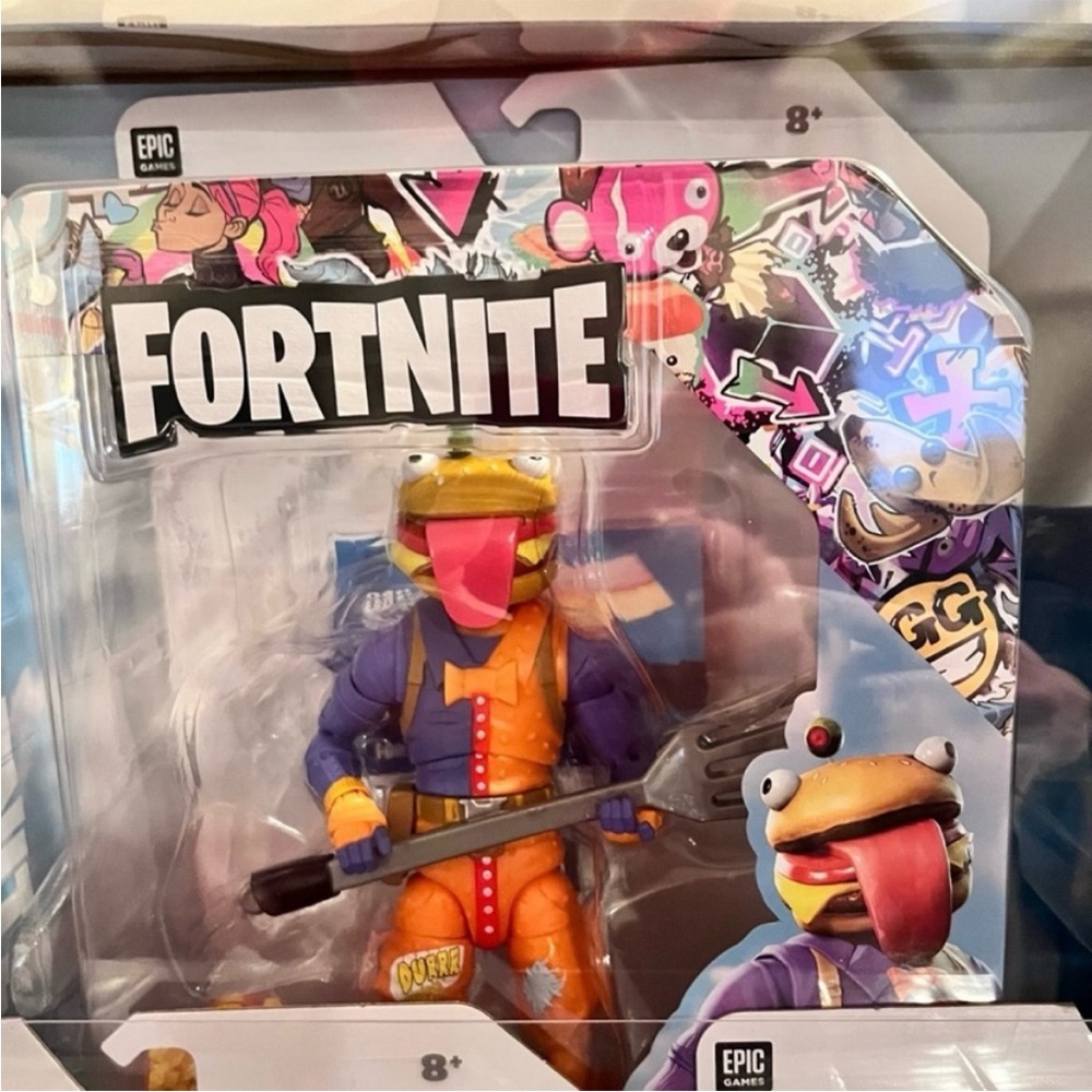 🆕- Fortnite Party Pack 5 Figures Bonus Virtual Items Included! Brand New in Box. - Picture 3 of 12